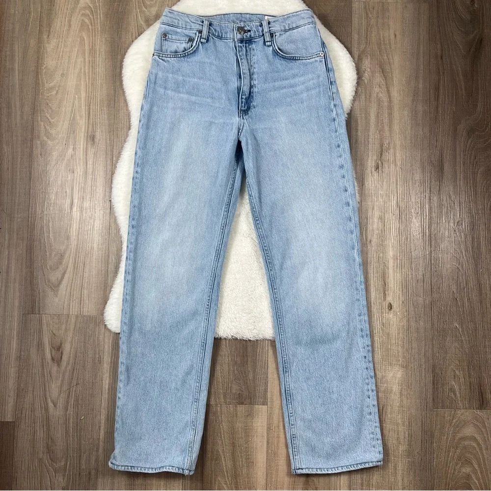 Rag & Bone Harlow Full Length Straight Jean